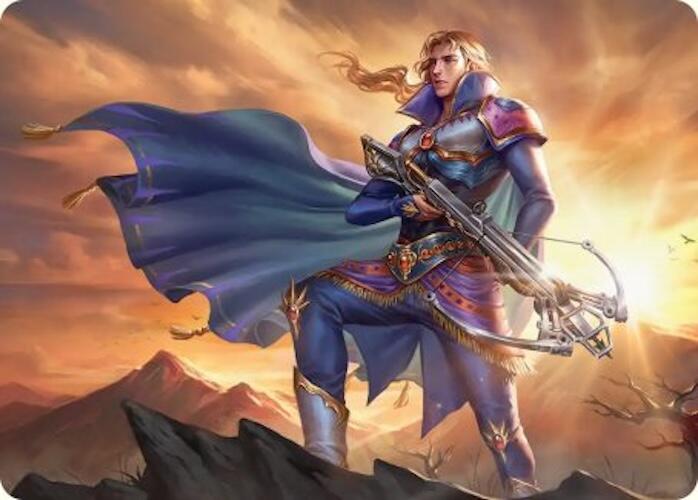 Edgar, Master Machinist Art Card [FINAL FANTASY Art Series] | PLUS EV GAMES 