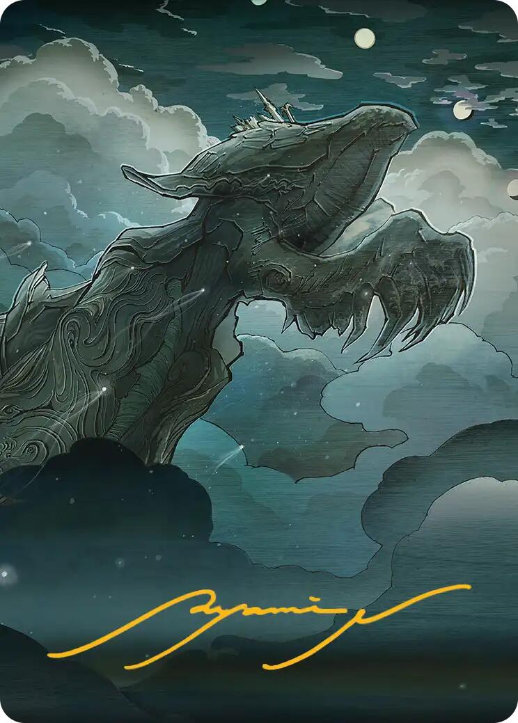 Sin, Spira's Punishment Art Card (Gold-Stamped Signature) [FINAL FANTASY Art Series] | PLUS EV GAMES 