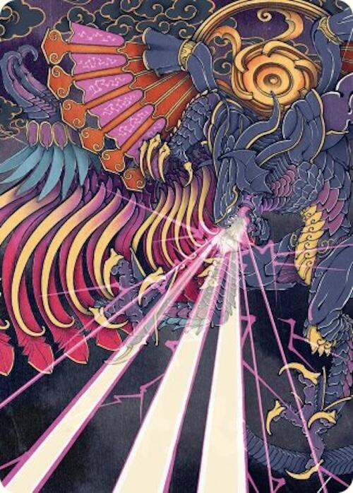 Summon: Bahamut Art Card [FINAL FANTASY Art Series] | PLUS EV GAMES 
