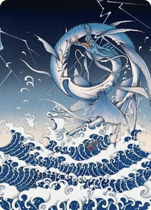 Summon: Leviathan Art Card [FINAL FANTASY Art Series] | PLUS EV GAMES 