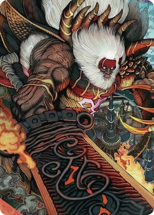 Braska's Final Aeon Art Card [FINAL FANTASY Art Series] | PLUS EV GAMES 