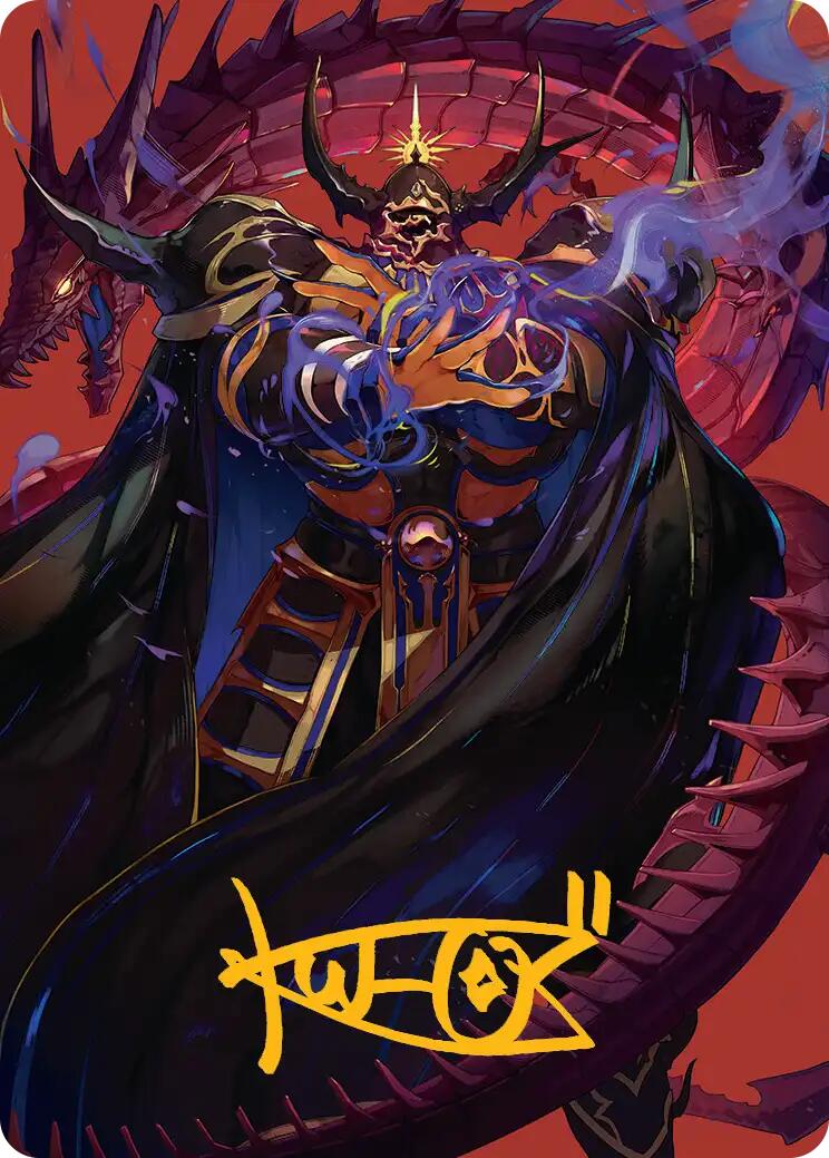 Golbez, Crystal Collector Art Card (Gold-Stamped Signature) [FINAL FANTASY Art Series] | PLUS EV GAMES 