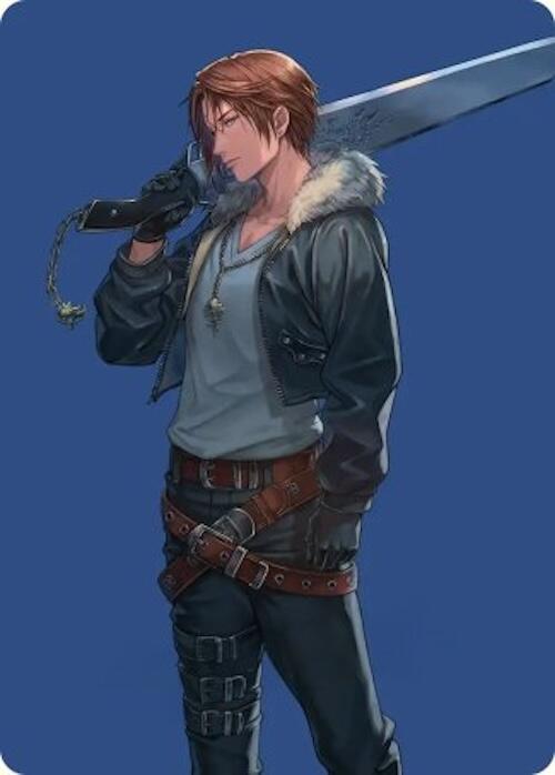 Squall, SeeD Mercenary Art Card [FINAL FANTASY Art Series] | PLUS EV GAMES 