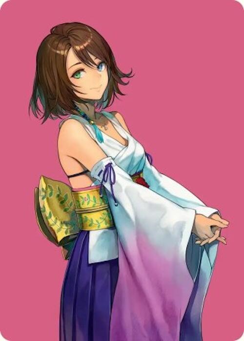 Yuna, Hope of Spira Art Card [FINAL FANTASY Art Series] | PLUS EV GAMES 