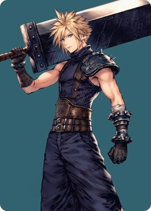 Cloud, Ex-SOLDIER Art Card [FINAL FANTASY Art Series] | PLUS EV GAMES 