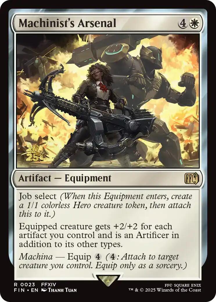 Machinist's Arsenal [FINAL FANTASY Prerelease Promo] | PLUS EV GAMES 