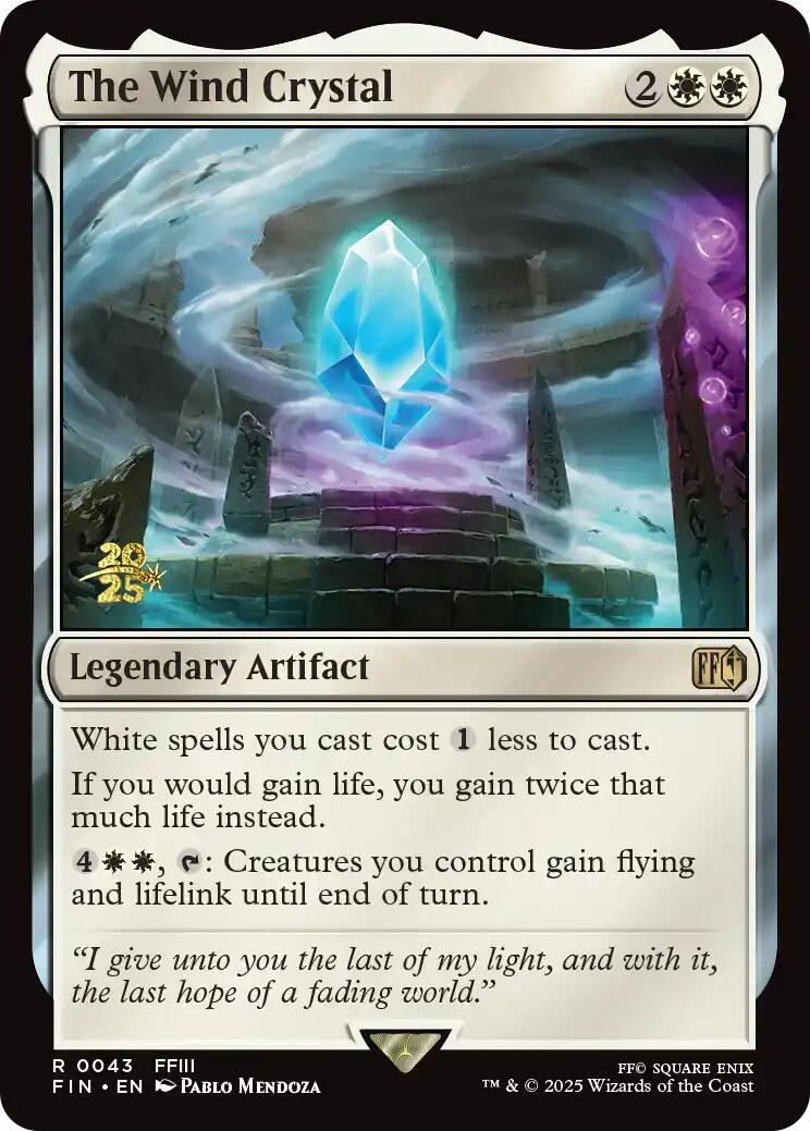 The Wind Crystal [FINAL FANTASY Prerelease Promo] | PLUS EV GAMES 