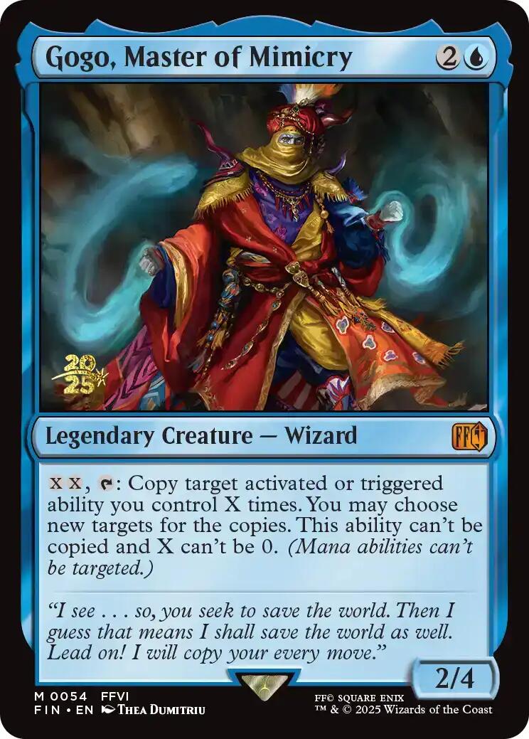 Gogo, Master of Mimicry [FINAL FANTASY Prerelease Promo] | PLUS EV GAMES 
