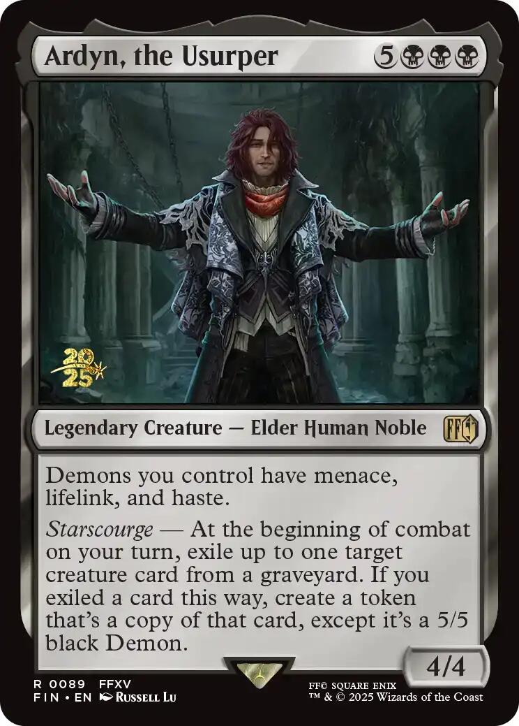 Ardyn, the Usurper [FINAL FANTASY Prerelease Promo] | PLUS EV GAMES 