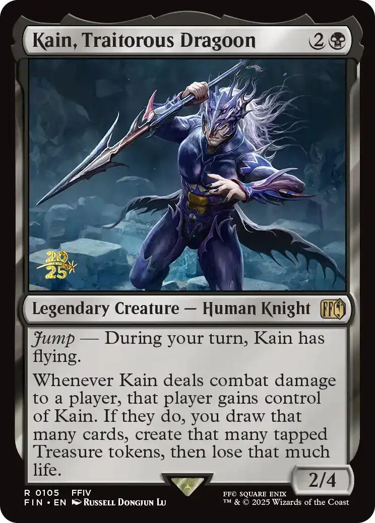 Kain, Traitorous Dragoon [FINAL FANTASY Prerelease Promo] | PLUS EV GAMES 