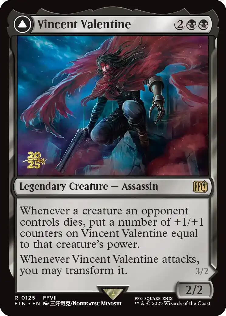 Vincent Valentine // Galian Beast [FINAL FANTASY Prerelease Promo] | PLUS EV GAMES 