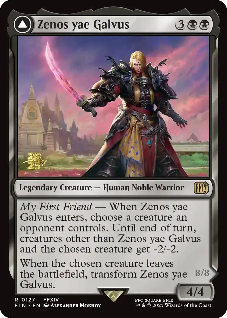 Zenos yae Galvus // Shinryu, Transcendent Rival [FINAL FANTASY Prerelease Promo] | PLUS EV GAMES 