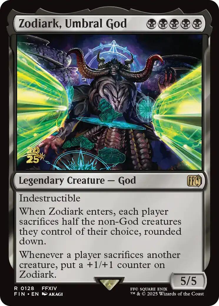 Zodiark, Umbral God [FINAL FANTASY Prerelease Promo] | PLUS EV GAMES 