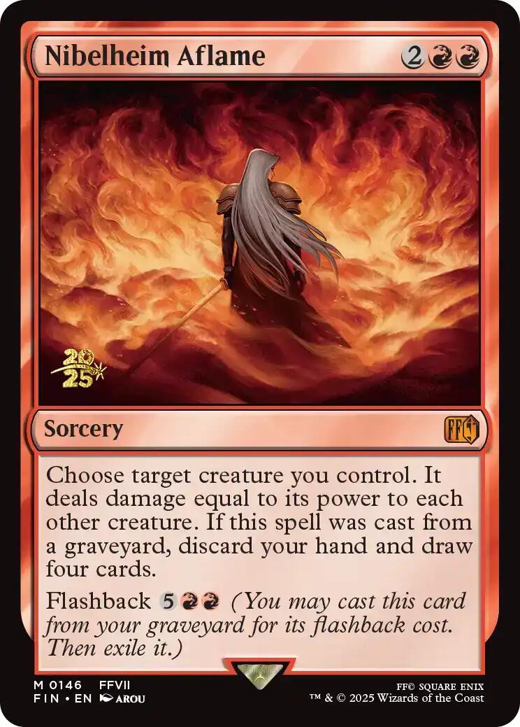 Nibelheim Aflame [FINAL FANTASY Prerelease Promo] | PLUS EV GAMES 