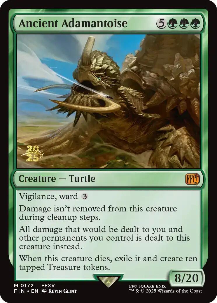 Ancient Adamantoise [FINAL FANTASY Prerelease Promo] | PLUS EV GAMES 