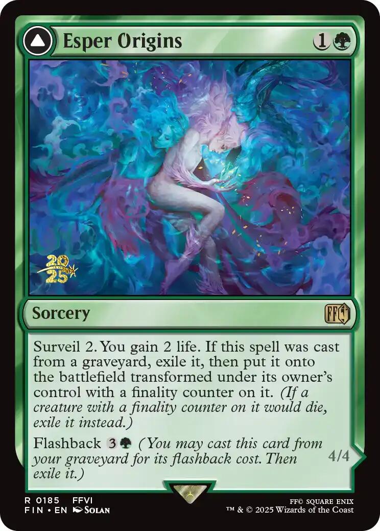 Esper Origins // Summon: Esper Maduin [FINAL FANTASY Prerelease Promo] | PLUS EV GAMES 