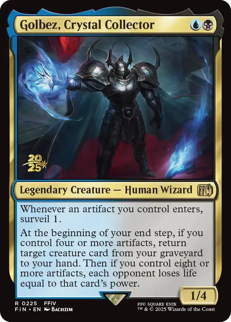 Golbez, Crystal Collector [FINAL FANTASY Prerelease Promo] | PLUS EV GAMES 
