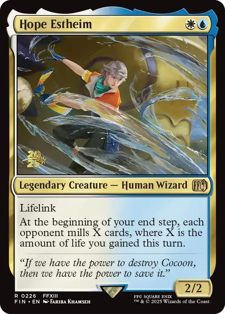 Hope Estheim [FINAL FANTASY Prerelease Promo] | PLUS EV GAMES 
