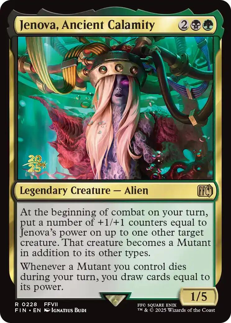 Jenova, Ancient Calamity [FINAL FANTASY Prerelease Promo] | PLUS EV GAMES 