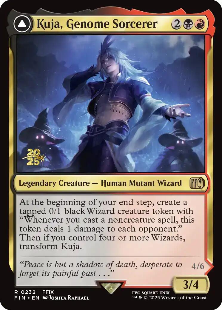 Kuja, Genome Sorcerer // Trance Kuja, Fate Defied [FINAL FANTASY Prerelease Promo] | PLUS EV GAMES 