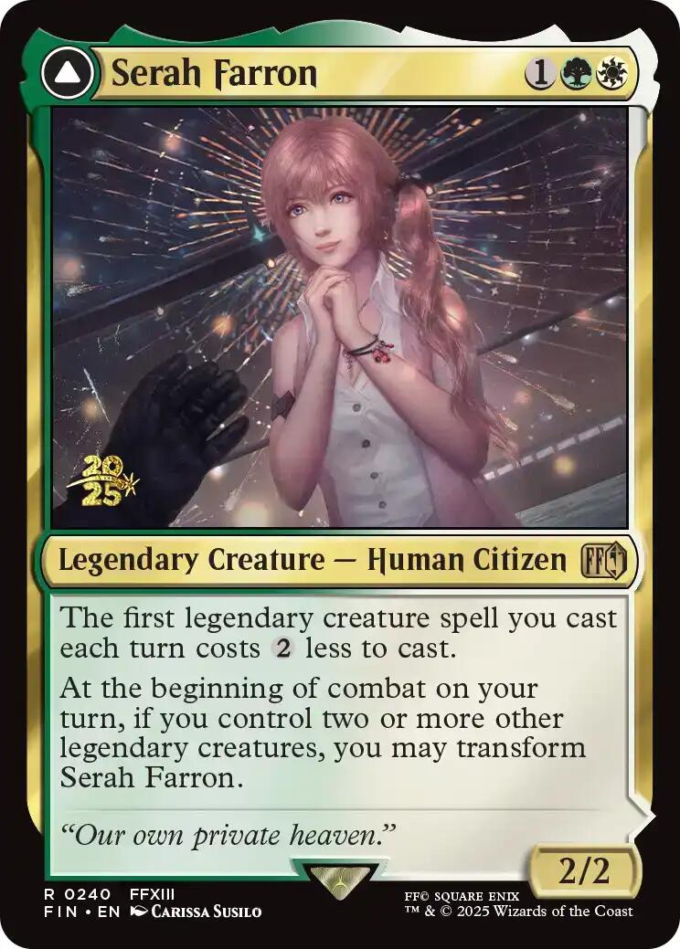 Serah Farron [FINAL FANTASY Prerelease Promo] | PLUS EV GAMES 