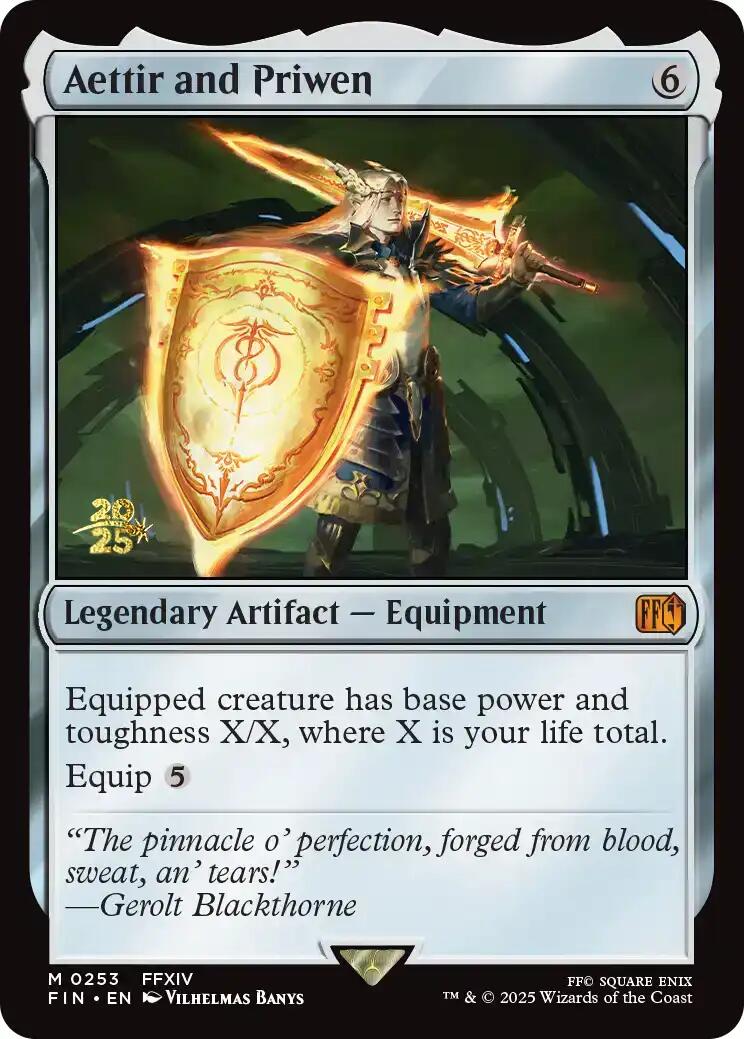Aettir and Priwen [FINAL FANTASY Prerelease Promo] | PLUS EV GAMES 