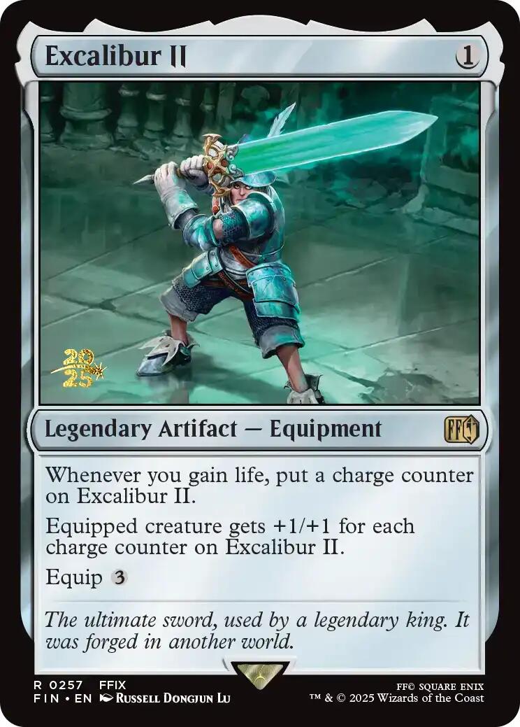Excalibur II [FINAL FANTASY Prerelease Promo] | PLUS EV GAMES 