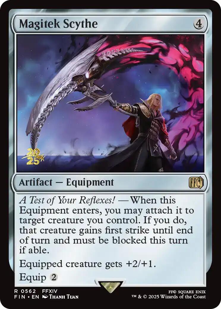 Magitek Scythe [FINAL FANTASY Prerelease Promo] | PLUS EV GAMES 
