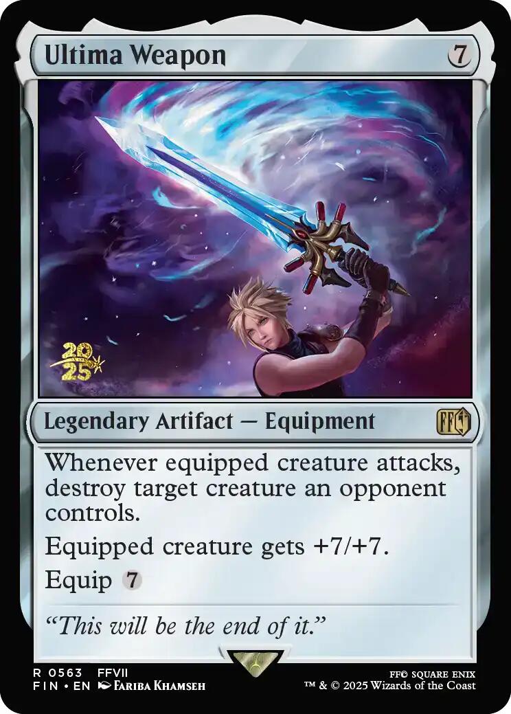 Ultima Weapon [FINAL FANTASY Prerelease Promo] | PLUS EV GAMES 