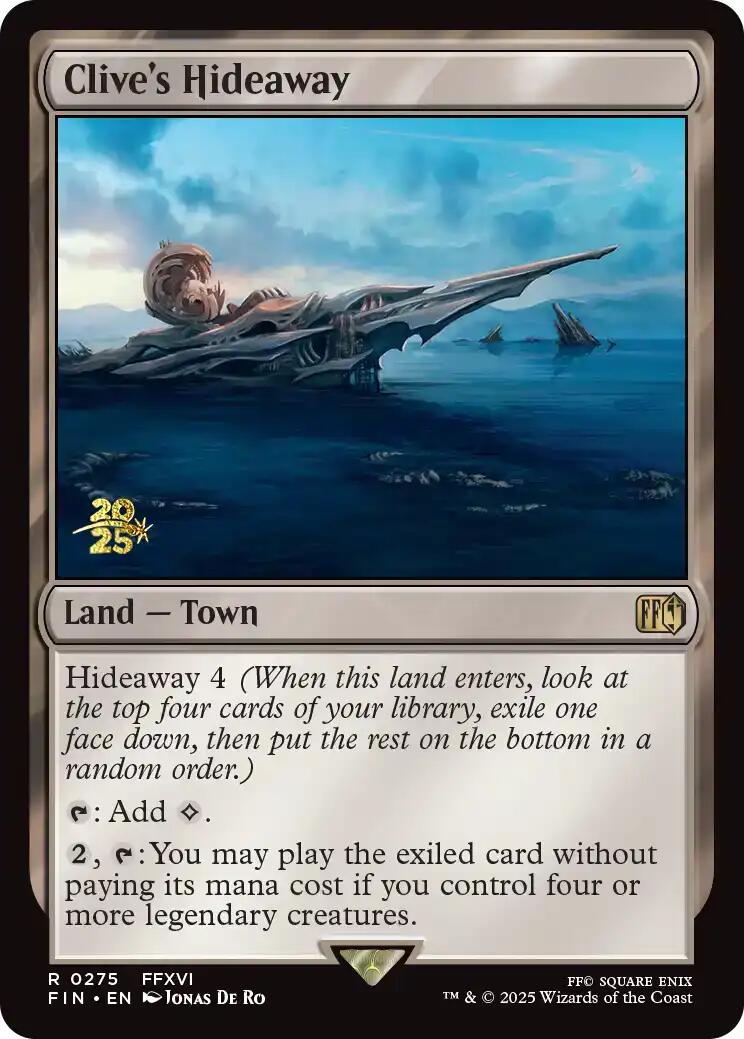 Clive's Hideaway [FINAL FANTASY Prerelease Promo] | PLUS EV GAMES 