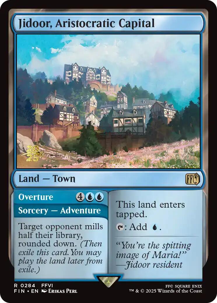 Jidoor, Aristocratic Capital [FINAL FANTASY Prerelease Promo] | PLUS EV GAMES 