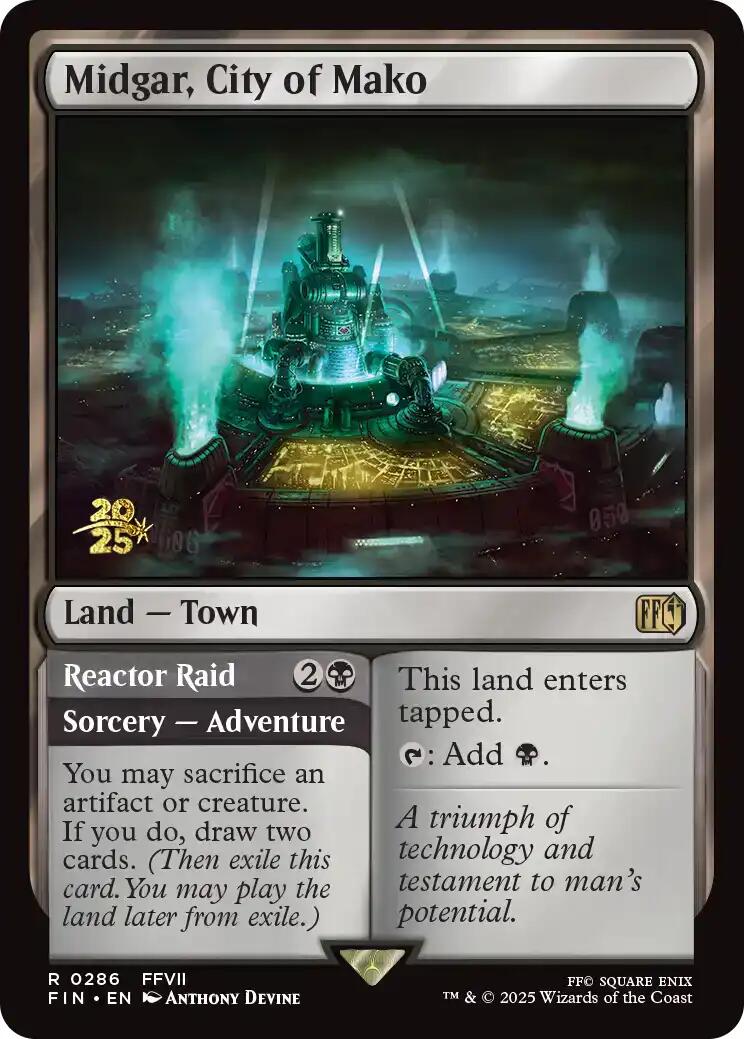 Midgar, City of Mako [FINAL FANTASY Prerelease Promo] | PLUS EV GAMES 