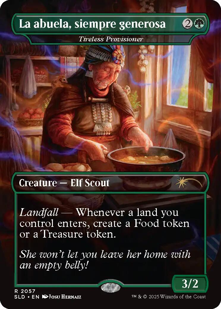 La abuela, siempre generosa - Tireless Provisioner [Secret Lair Drop Series] | PLUS EV GAMES 