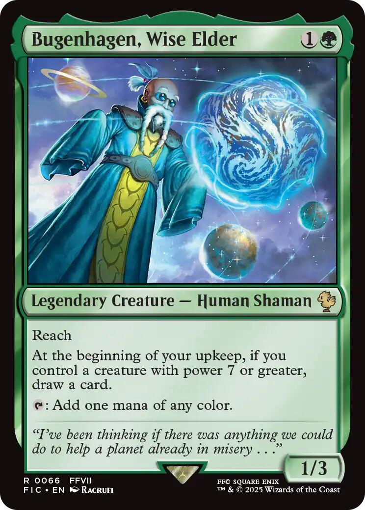 Bugenhagen, Wise Elder (Surge Foil) [FINAL FANTASY Commander] | PLUS EV GAMES 