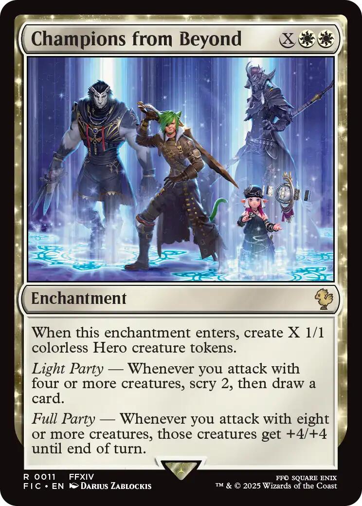 Champions from Beyond (Surge Foil) [FINAL FANTASY Commander] | PLUS EV GAMES 