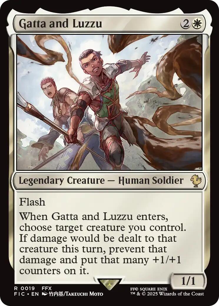 Gatta and Luzzu (Surge Foil) [FINAL FANTASY Commander] | PLUS EV GAMES 