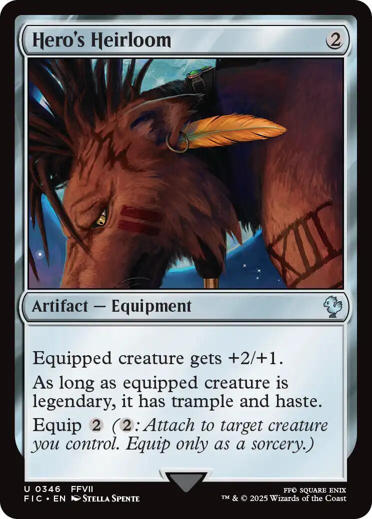 Hero's Heirloom (Surge Foil) [FINAL FANTASY Commander] | PLUS EV GAMES 
