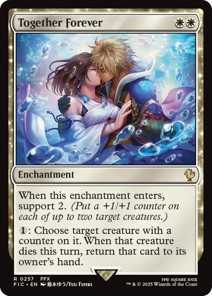 Together Forever (Surge Foil) [FINAL FANTASY Commander] | PLUS EV GAMES 