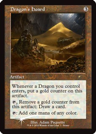 Dragon's Hoard (Retro Frame) [Wizards Play Network 2025]