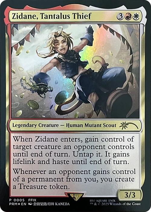 Zidane, Tantalus Thief [Wizards Play Network 2025] | PLUS EV GAMES 