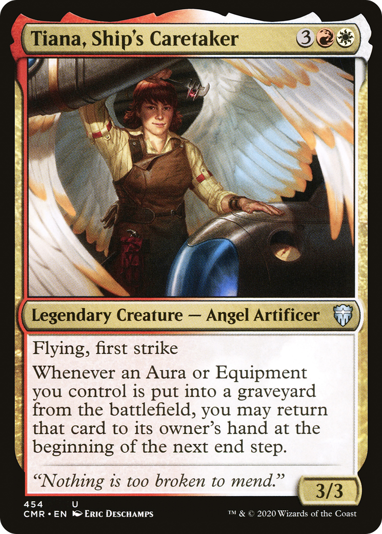 Tiana, Ship's Caretaker [Commander Legends Commander Deck]