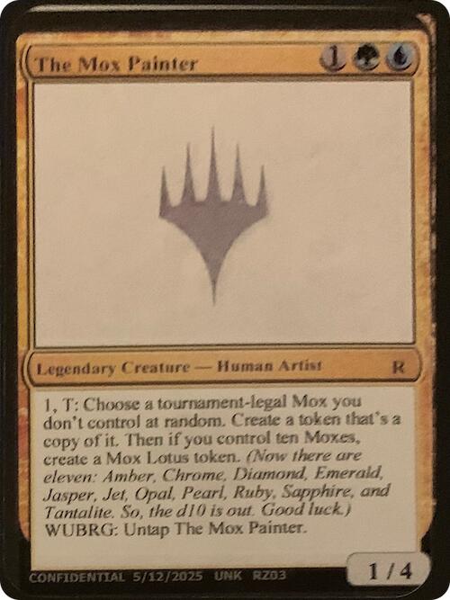 The Mox Painter [Unknown Event] | PLUS EV GAMES 