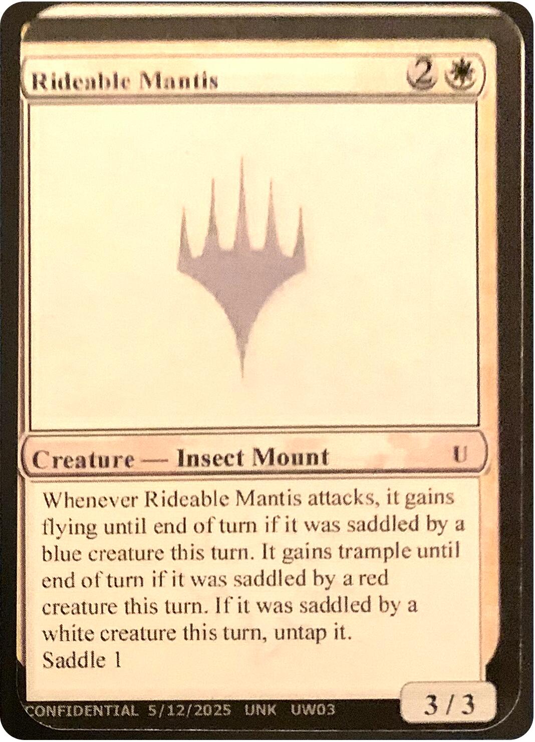 Rideable Mantis [Unknown Event] | PLUS EV GAMES 