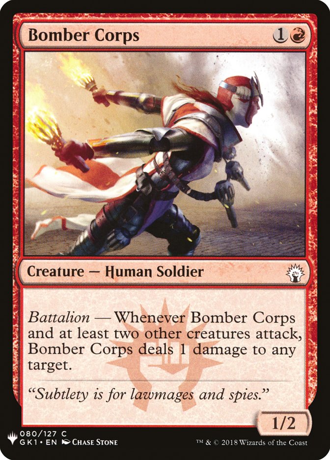 Bomber Corps [Mystery Booster] | PLUS EV GAMES 