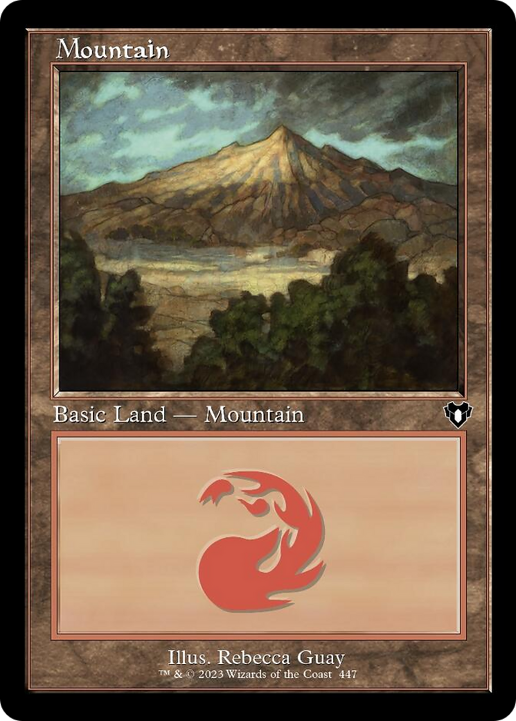 Mountain (447) (Retro) [Commander Masters] | PLUS EV GAMES 