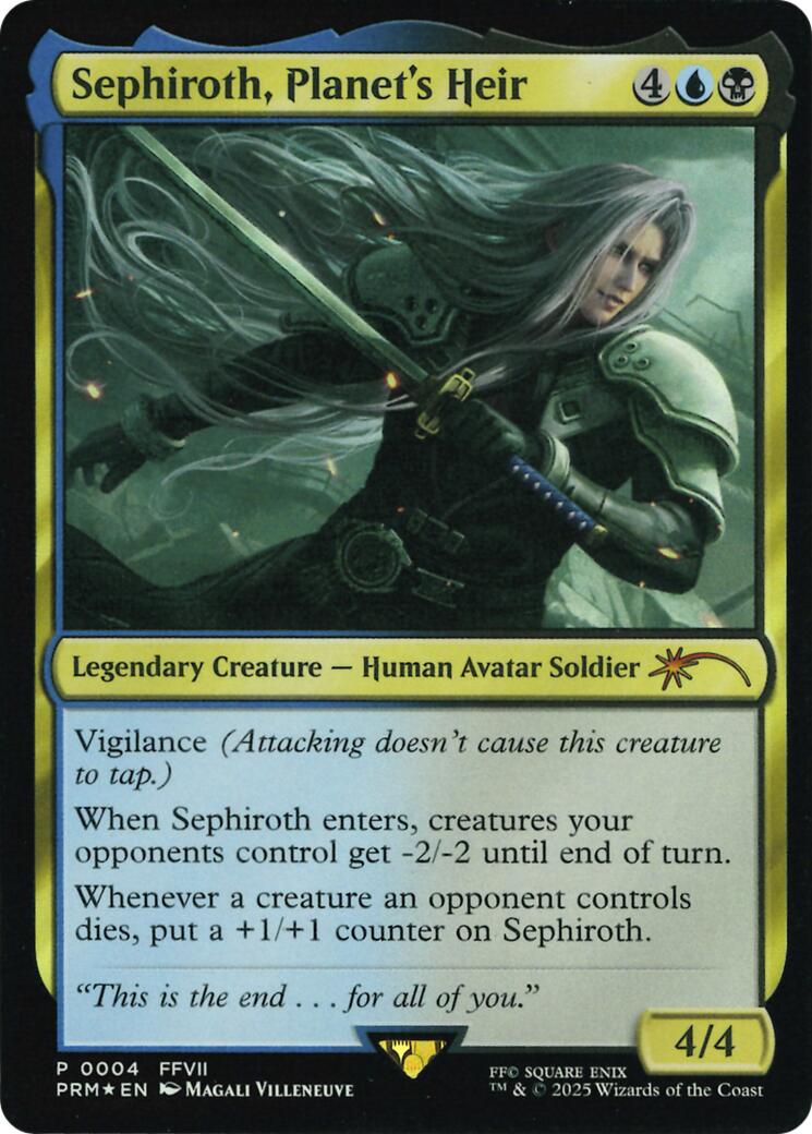 Sephiroth, Planet's Heir (Costco Bundle) [FINAL FANTASY Promos] | PLUS EV GAMES 