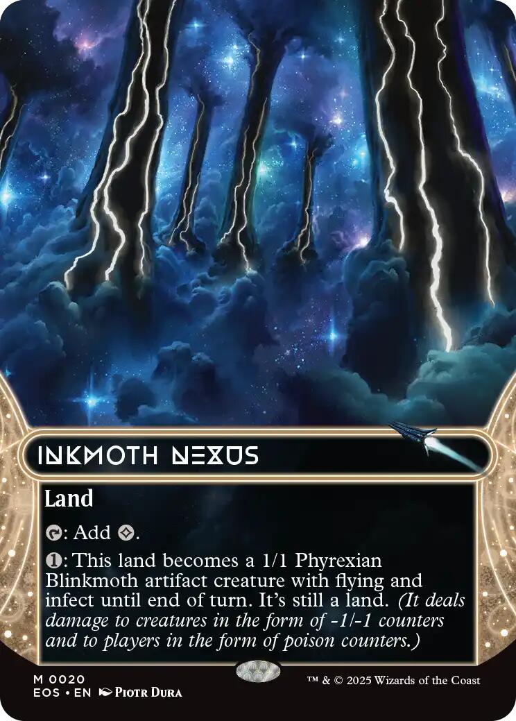 Inkmoth Nexus (0020) (Borderless) [Edge of Eternities: Stellar Sights] | PLUS EV GAMES 