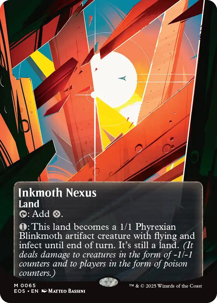 Inkmoth Nexus (0065) (Borderless) [Edge of Eternities: Stellar Sights] | PLUS EV GAMES 