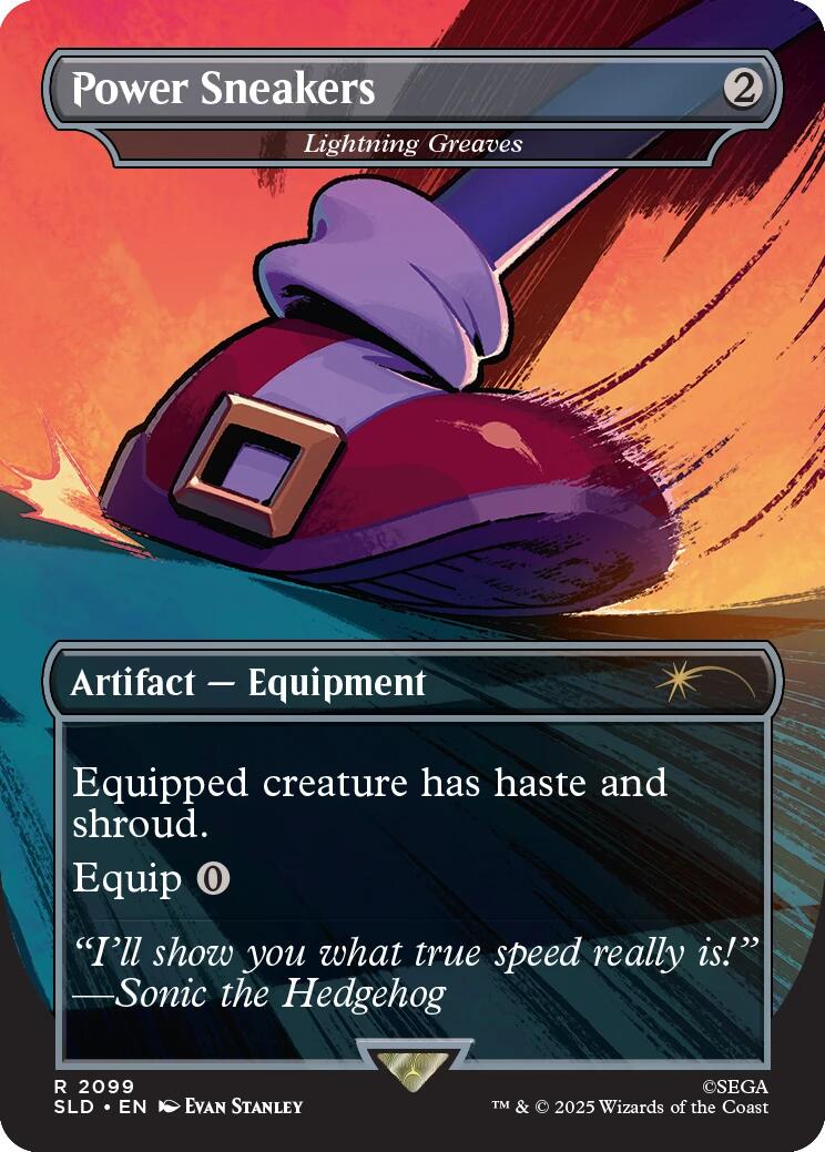 Power Sneakers - Lightning Greaves [Secret Lair Drop Series] | PLUS EV GAMES 