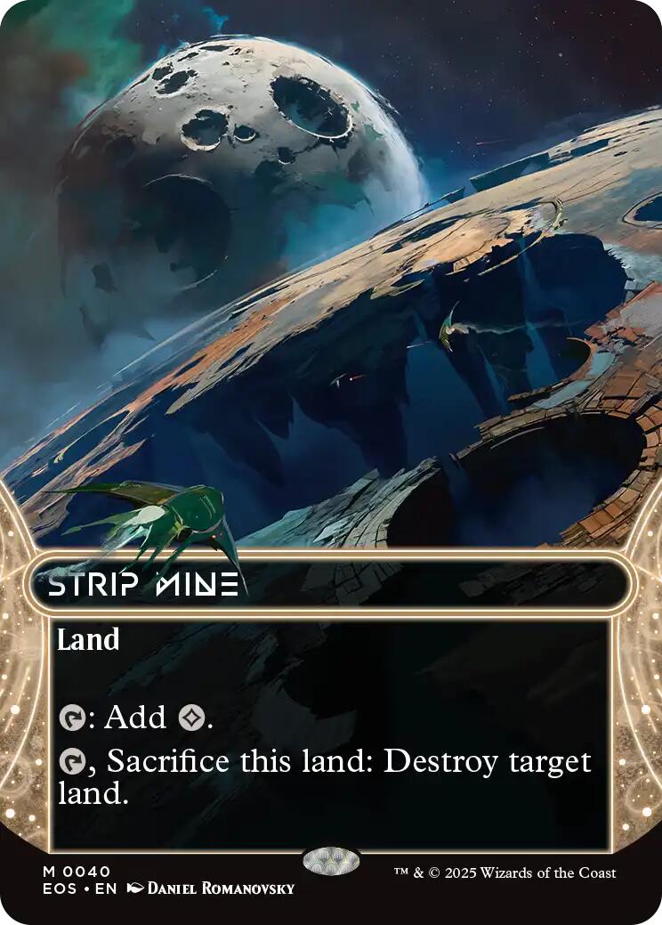 Strip Mine (0040) (Borderless) [Edge of Eternities: Stellar Sights] | PLUS EV GAMES 